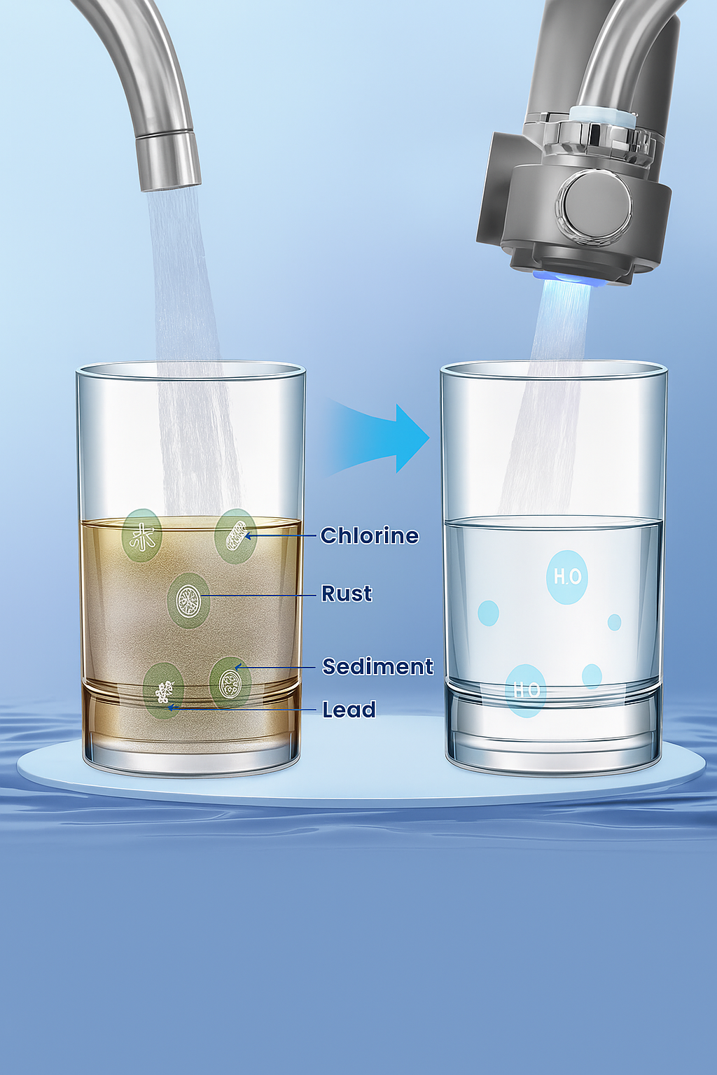 HydroTap™ – LED Wasserfilter